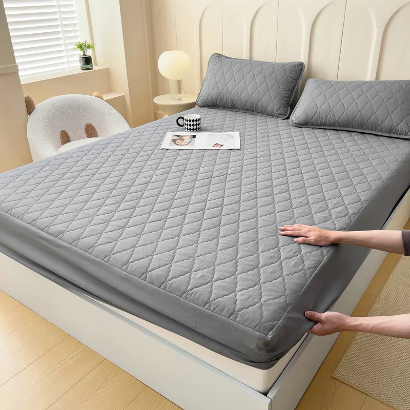 Waterproof-Quilted-Folding-Bed-Mat-3-4-Inches-Thick-Urine-Proof-Non-Slip-All-Inclusive