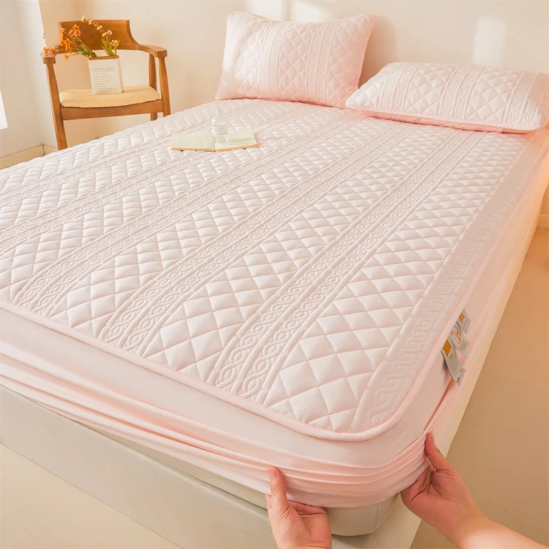 Waterproof-Quilted-Mattress-Protector-Breathable-Mattress-Cover-Mite-Proof-and-Bacteria-Proof-Bed-Sheet