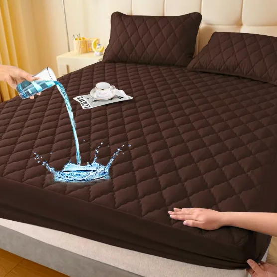 Waterproof-Quilted-Mattress-Protector-Hypoallergenic-Mattress-Covers-Protectors-Queen-King-Custom
