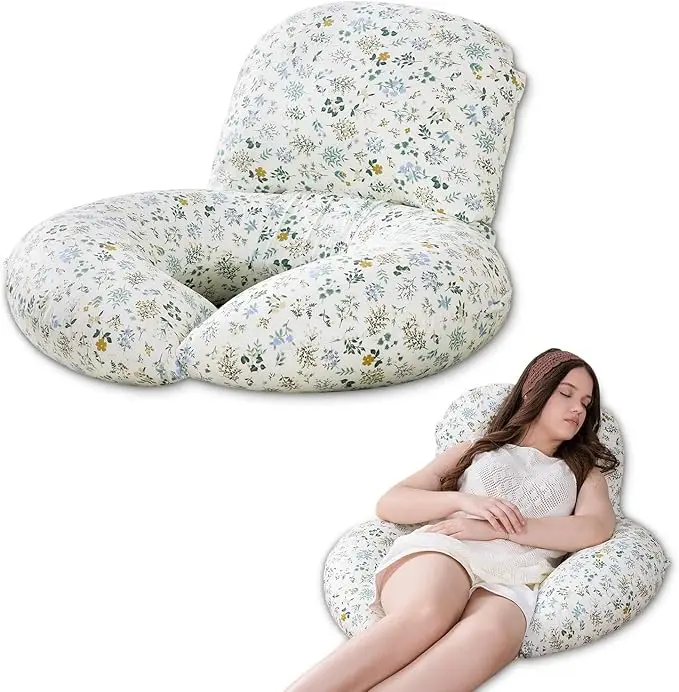 Wedge-Pillow-Set-for-Sleeping-and-After-Surgery-Use-for-Acid-Reflux-Reading-and-Relaxing-Headboard-Pillow-for-Sitting-in-Bed