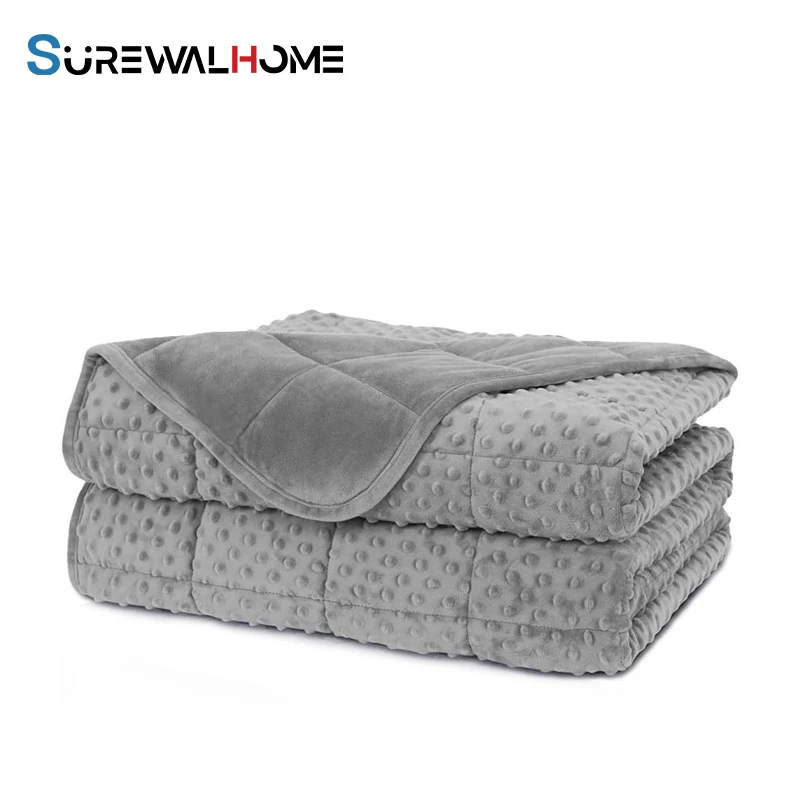 Weighted-Blanket-for-Adults-Queen-Size-Soft-Cooling-Heavy-Blanket-Sleeping-Thick-Breathable-Blanket-with-Glass-Bead