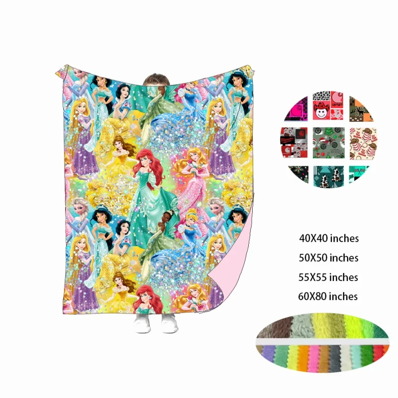 Western-Baby-Blankets-Reversible-Minky-Dot-Bamboo-Swaddle-Muslin-Wraps-400TC-All-Season-Portable-OEM-Sublimation-Options