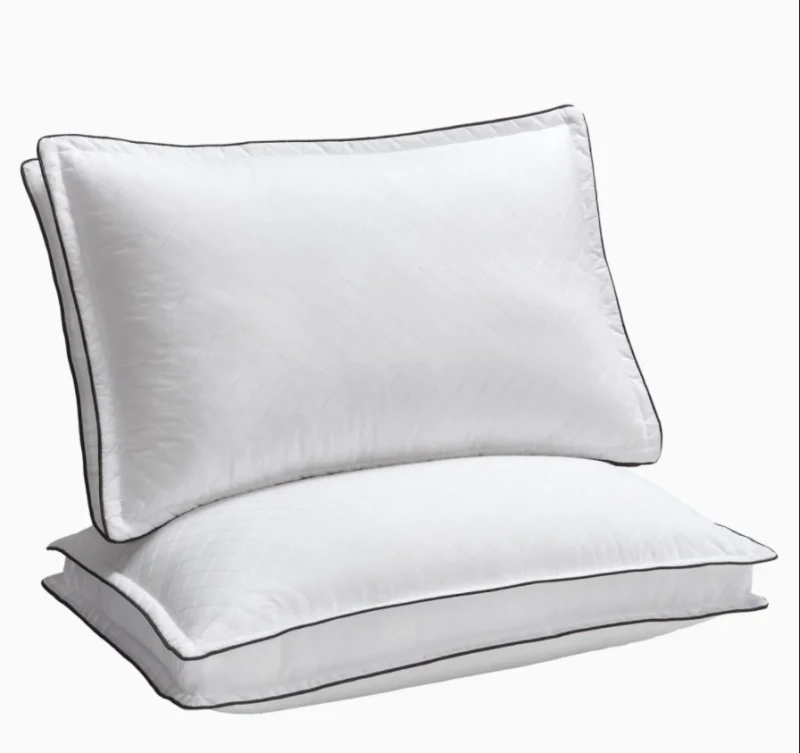 White-Bed-Pillow-Hotel-Collection-Pillows-Soft-Down-Alternative-Microfiber-Filled-Pillows-Standard-Queen-Size-60