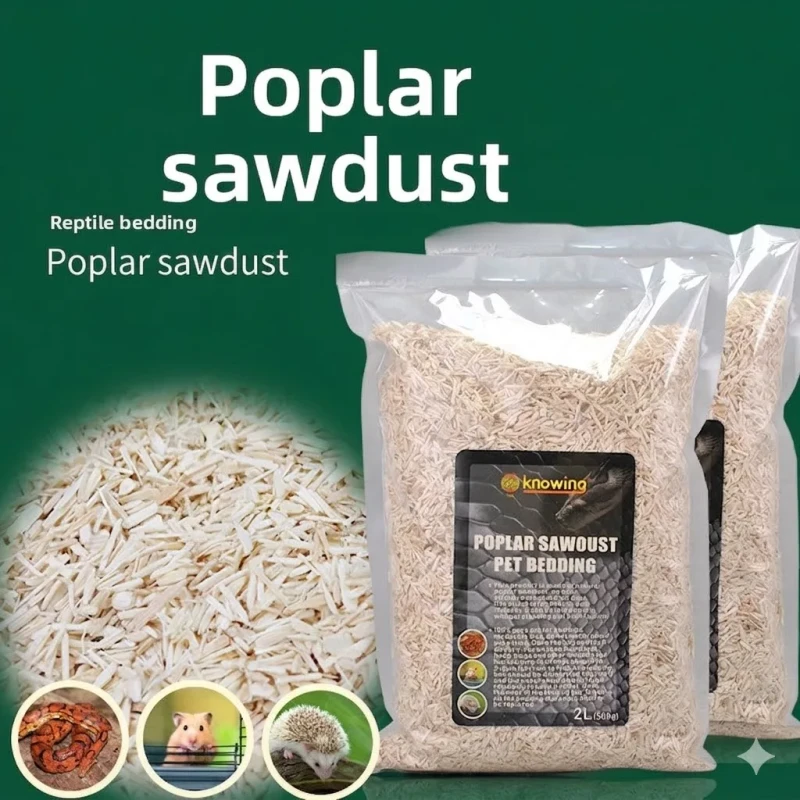 White-Poplar-Wood-Shavings-Eco-Friendly-Durable-Rectangle-Bedding-500g-1250g-for-Corn-Snakes-Ball-Pythons-Hamsters-Hedgehogs
