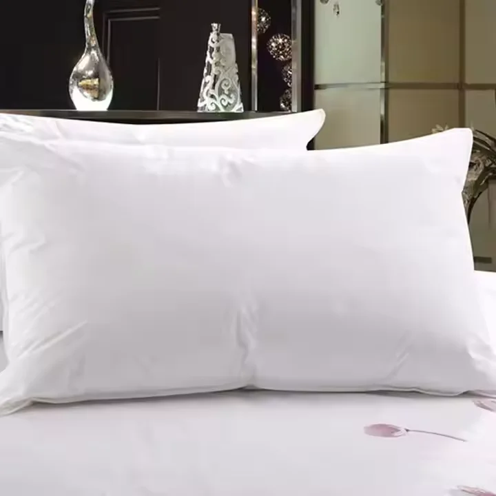 White-Sleeping-Pillow-100-Cotton-Functional-Pillow-Soft-Hypoallergenic-Bed-Pillows-Queen-Size