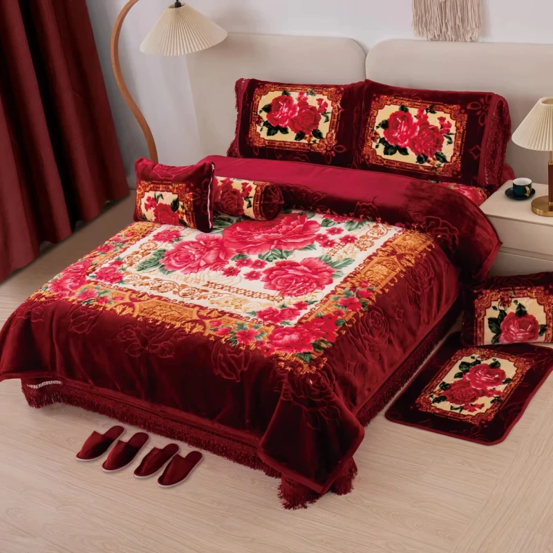 Winter-Blanket-8kg-Heavy-Weight-Thermal-Queen-Size-Fluffy-Faux-Fur-Throw-for-Home-Use