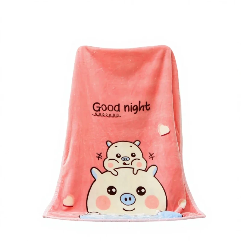 Winter-Childrens-Fleece-Baby-Sheet-Knitted-Double-Layer-Thickened-Skin-Friendly-Raschel-Eco-Friendly-200TC-Anti-Bacteria