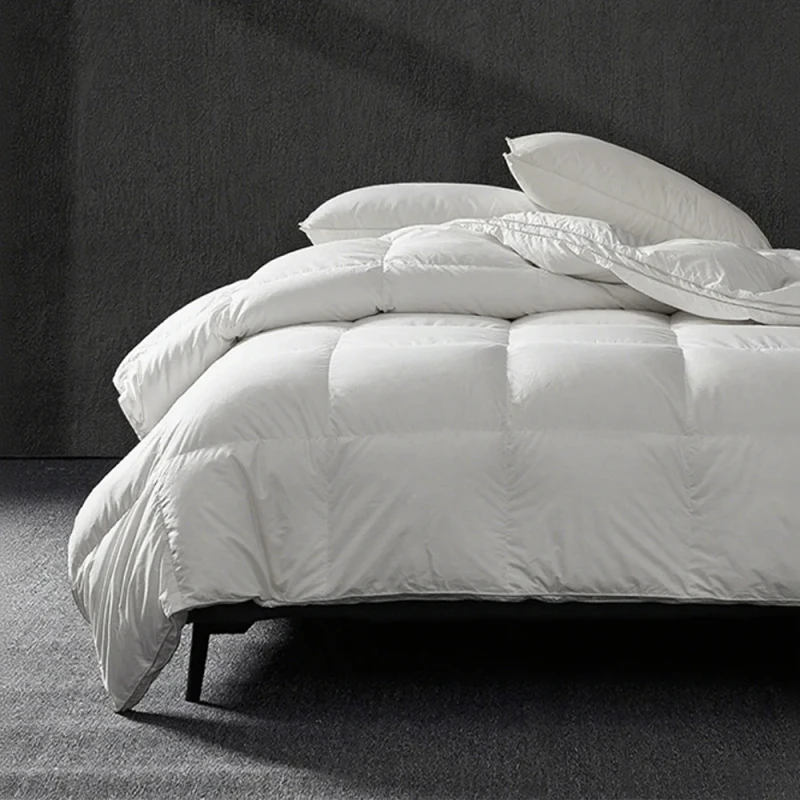 Winter-Duck-Down-Comforter-Long-staple-Cotton-Cover-With-4cm-Gusset-Extra-Thick-Heavyweight-Down-Duvet-Insert