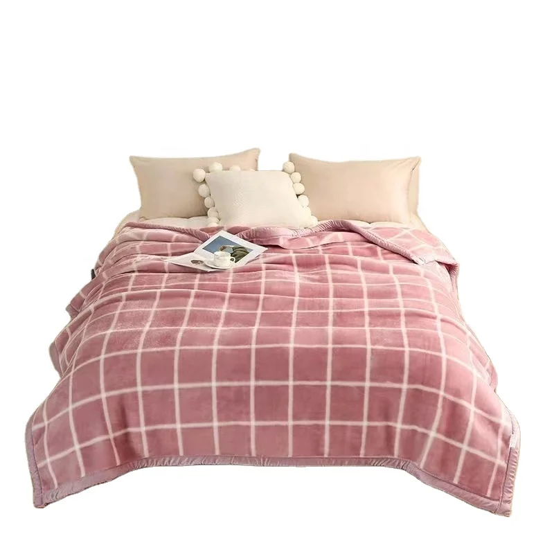 Winter-Thick-High-Weight-100-Polyester-Raschel-Blanket-Single-Double-Layer-Warm-Wedding-Adults-Women-Soft-Blanket