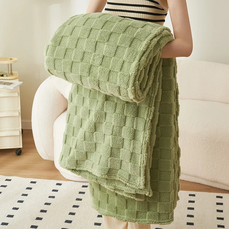 Winter-Warm-Coral-Soft-Flannel-Polyester-Cover-Hug-Sleep-Double-Bed-Blankets