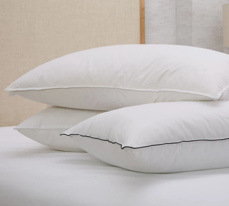 Woven-Cotton-Plain-Sleep-Pillow-case-Covers-High-End-Cotton-Pillow-Shells-with-Black-Pipping-and-Custom-Embroidery