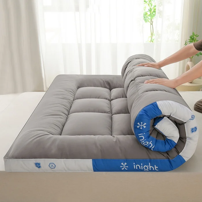 Woven-Mattress-Protector-Breathable-Bed-Pad-Moisture-Wicking-Washable-Soft-Cool-Silk-Fabric-Anti-Bacteria-Bed-Topper