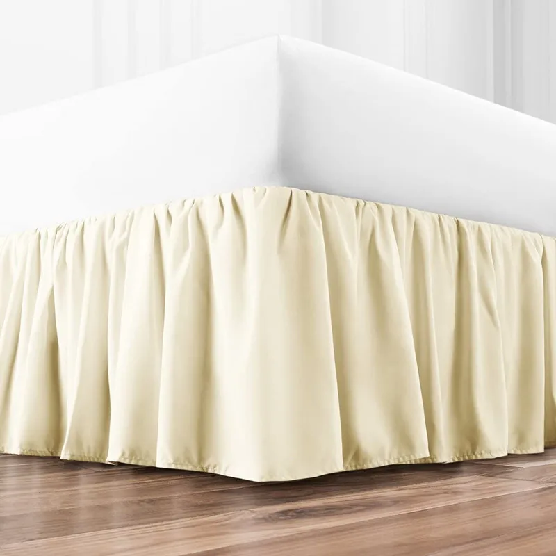 Wrap-Around-Ruffled-Bed-Skirt-With-Adjustable-Elastic-Belt-Drop-Easy-to-Put-on-Wrinkle-Free-Bedskirt-Wedding-Dust-Ruffle
