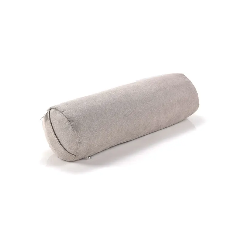 Yoga-Bolster-Supportive-Round-Buckwheat-Meditation-Pillow