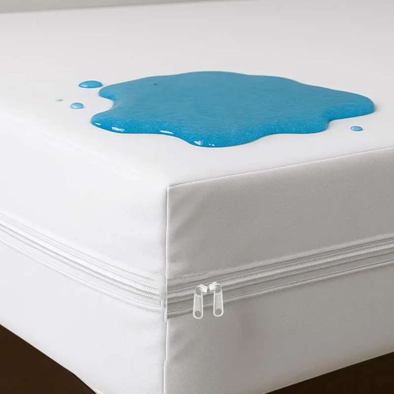 Zippered-Mattress-Encasement-Waterproof-Mattress-Protector-Six-Sided-TPU-Layer-Fits-up-to-8-in-Deep-Smooth-Soft-Washable
