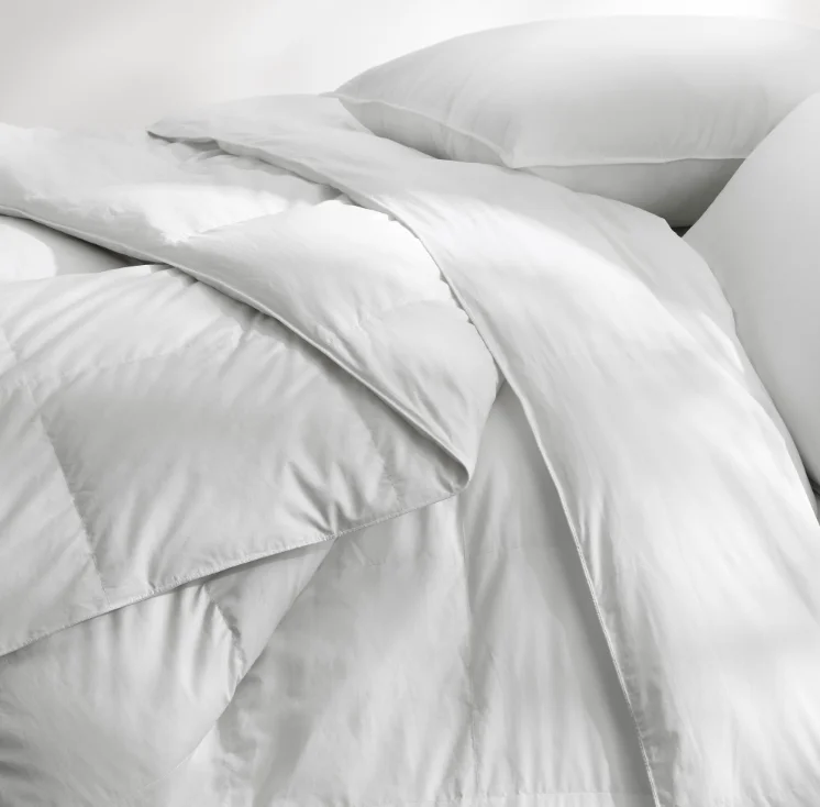 white-goose-down-comforter-and-pillow